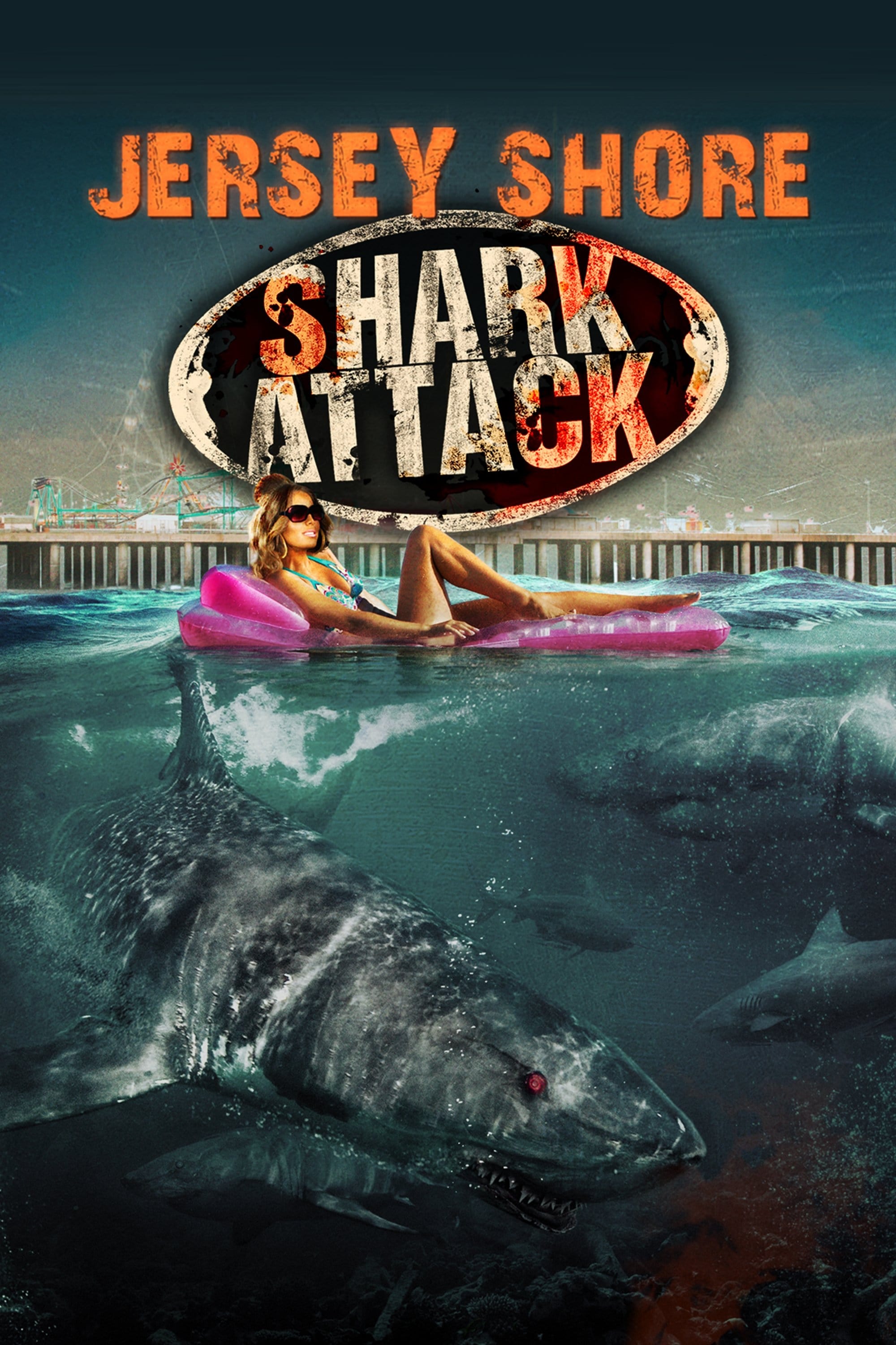 Постер Jersey Shore Shark Attack